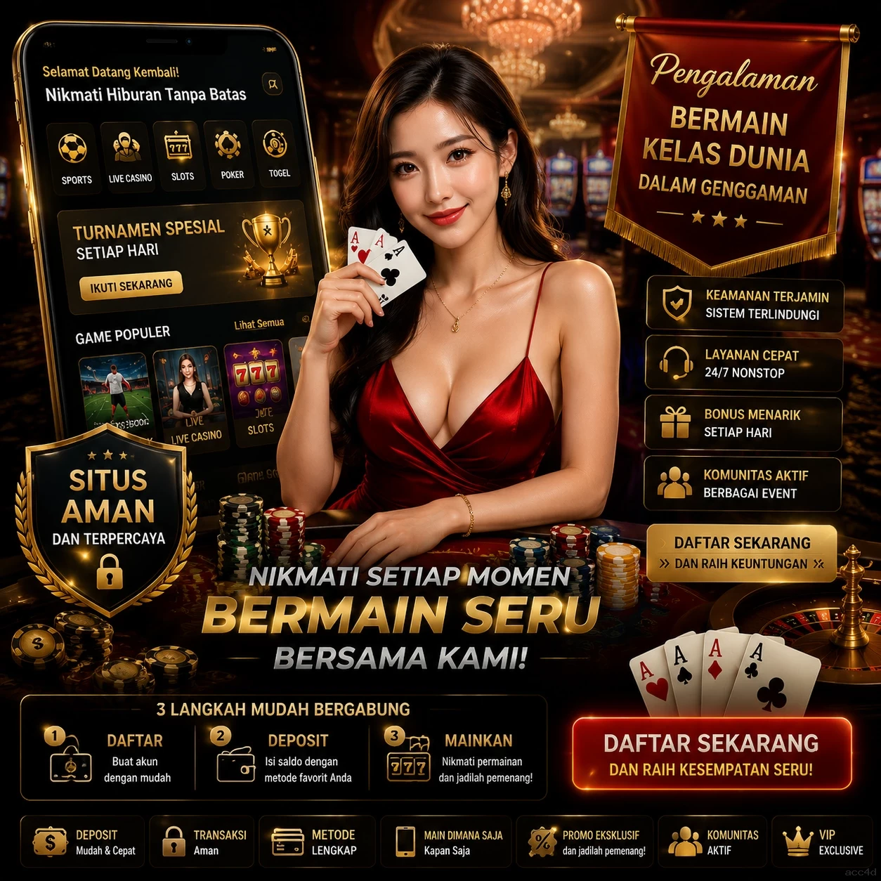 Interface aplikasi setelah instalasi berhasil